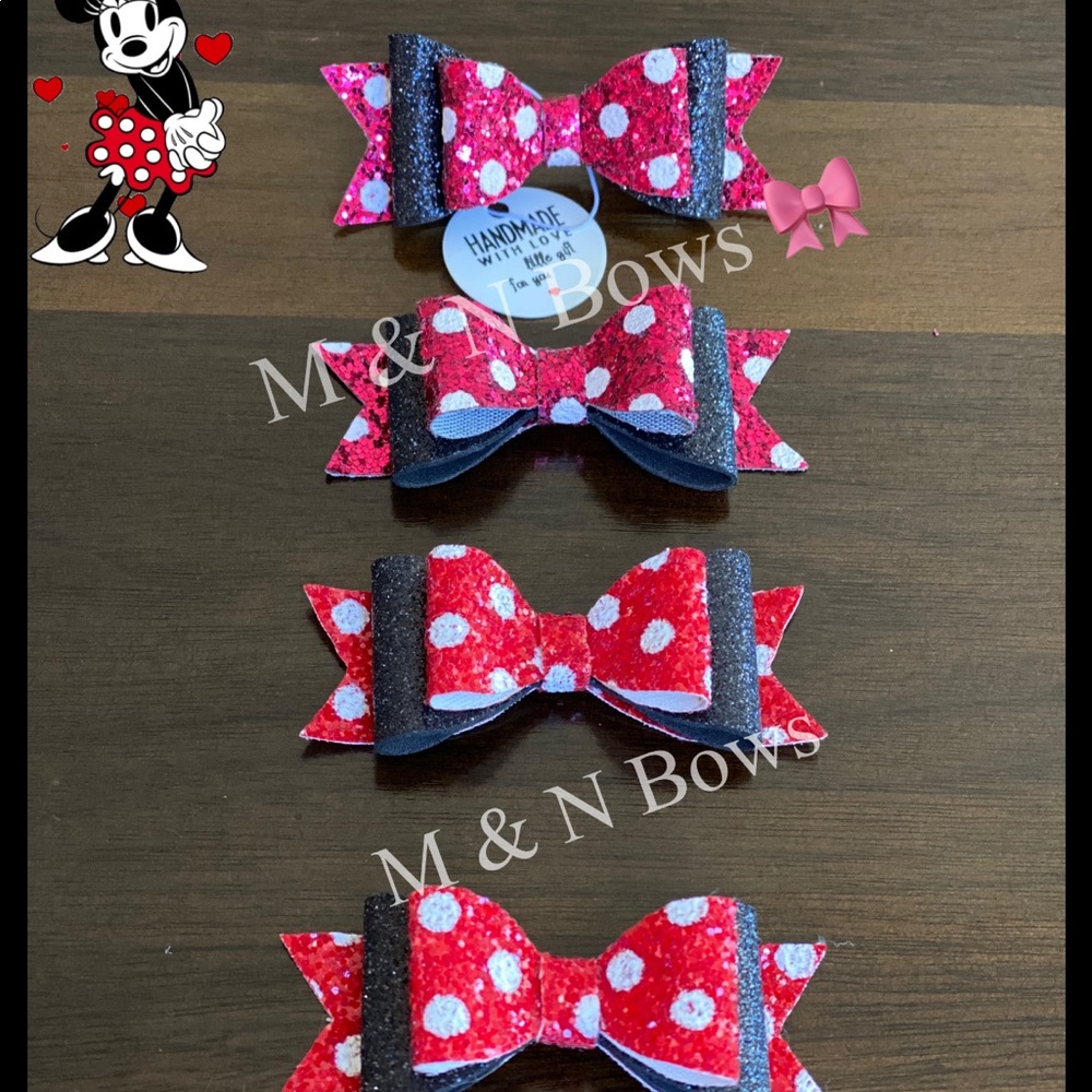 Minnie Mouse set of four